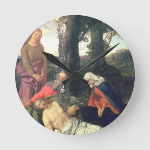 De Lamentatie van de dode Christus Ronde Klok