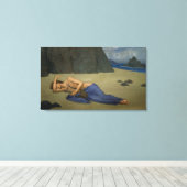 De Lamentatie van Orpheus Canvas Afdruk (Insitu (Houten vloer))
