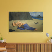 De Lamentatie van Orpheus Canvas Afdruk (Insitu (Woonkamer))