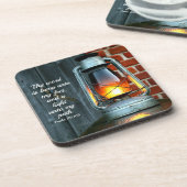 De lamp bier onderzetter (Linkerzijde)