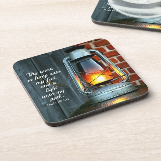 De lamp bier onderzetter (Linkerzijde)