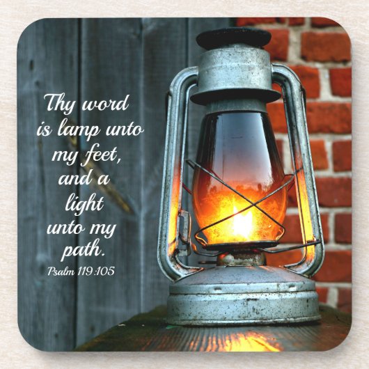 De lamp bier onderzetter (Voorkant)