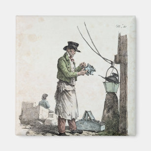 De lamp magneet