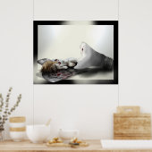 De lamp poster (Keuken)