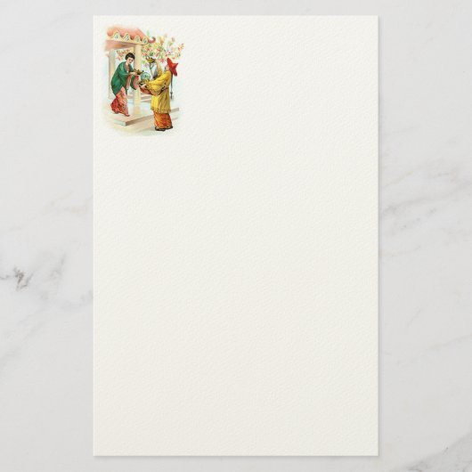 De lamp van Aladdin Briefpapier (Voorkant)