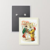 De Lamp van Aladdin Button (Voorkant / Achterkant)