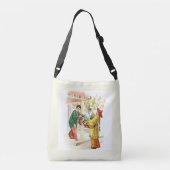 De lamp van Aladdin Crossbody Tas (Achterkant)