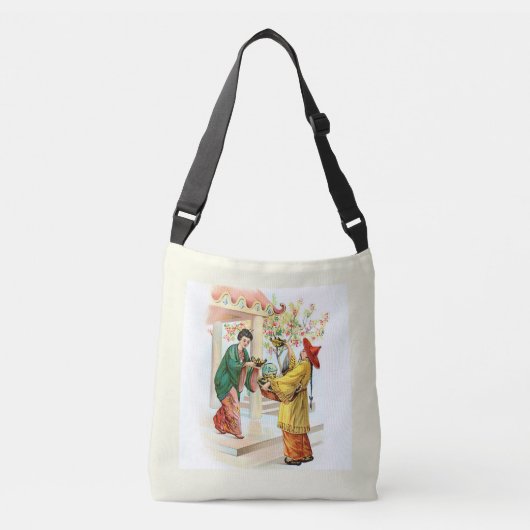 De lamp van Aladdin Crossbody Tas (Voorkant)