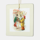 De lamp van Aladdin Keramisch Ornament (Links)