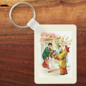 De Lamp van Aladdin Sleutelhanger (Voorkant)