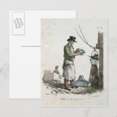 De lamplichter briefkaart (Voorkant / Achterkant)