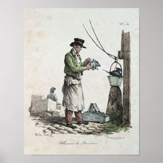 De lamplichter poster (Voorkant)