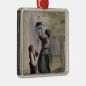De Lamplichter uit 'Les Femmes de Paris' Metalen Ornament (Rechts)