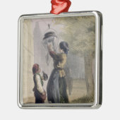 De Lamplichter uit 'Les Femmes de Paris' Metalen Ornament (Links)