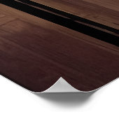 De lamppost in de stad | AI Art Poster (Hoek)