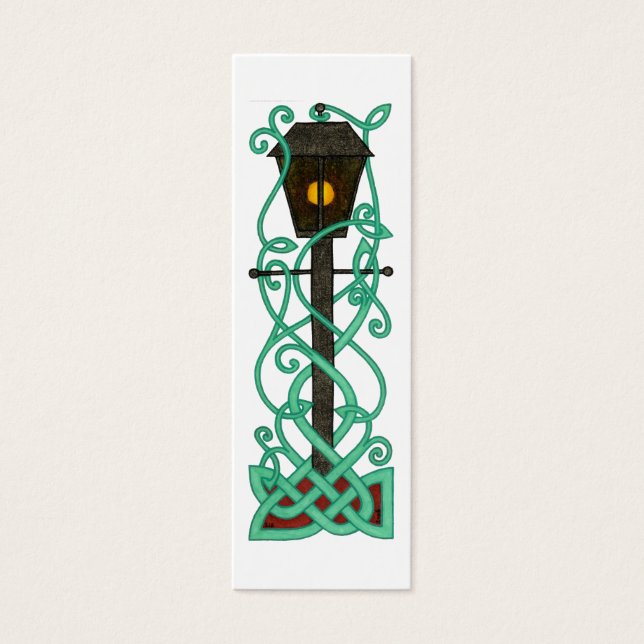 De Lamppost mini-bladwijzer Mini Visitekaartjes (Voorkant)