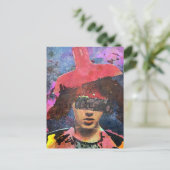 De Lampschaduwhoofdame Briefkaart (Staand voorkant)