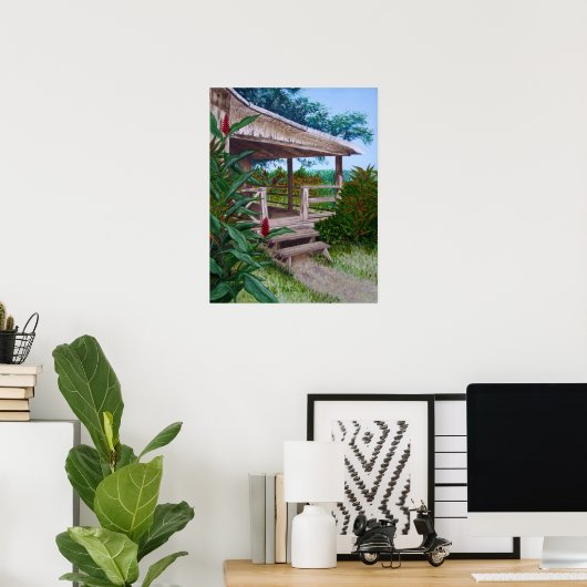 De Lanai Poster (Thuiskantoor)