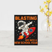 De lancering in het nieuwe schooljaar Astronaut Da Kaart (Gele Bloem)