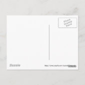 De Lancering van de hete Lucht Briefkaart (Achterkant)