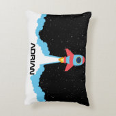 De Lancering van de Rand in de Verre Verre Verre D Accent Kussen (Achterkant (Verticaal))