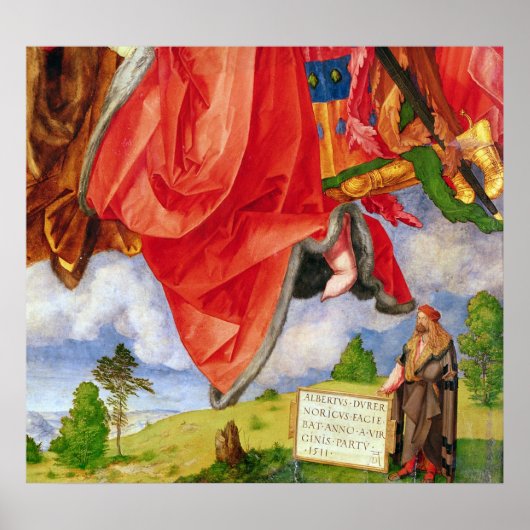 De Landauer Altarstuk, alle heiligdommen Dag Poster (Voorkant)