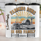 De landbouw draait in onze familie thermosbeker