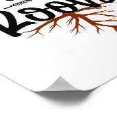 De landbouw in mijn moederland ligt in de landbouw poster (Hoek)