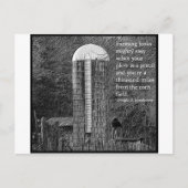 De landbouw ziet er heel gemakkelijk uit... briefkaart (Voorkant)