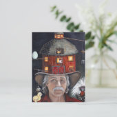 De landbouwer briefkaart (Staand voorkant)