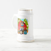 De Landbouwers van de uil Bierpul (Voorkant links)