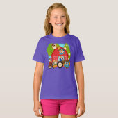 De Landbouwers van de uil T-shirt (Voorkant volledig)