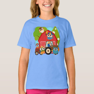 De Landbouwers van de uil T-shirt