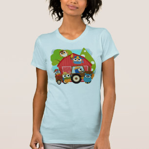 De Landbouwers van de uil T-shirt