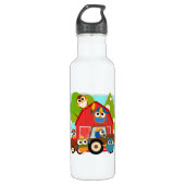 De Landbouwers van de uil Waterfles (Voorkant)