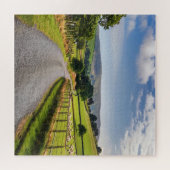 De landelijke charme van Nieuw-Zeeland Legpuzzel (Horizontaal)