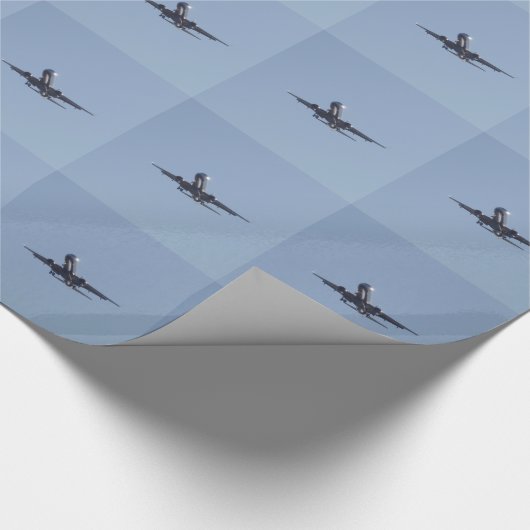 De landing in de zon cadeaupapier (Hoek)