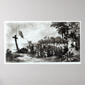 De landing op Tampa Bay Poster (Voorkant)