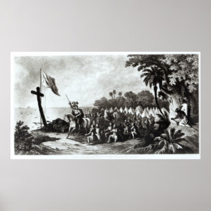 De landing op Tampa Bay Poster