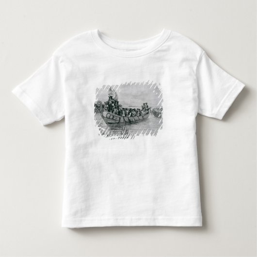 De landing van Cadillac Kinder Shirts (Voorkant)