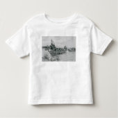 De landing van Cadillac Kinder Shirts (Voorkant)