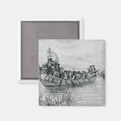 De landing van Cadillac Magneet (Voorkant / Achterkant)