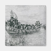 De landing van Cadillac Magneet (Voorkant)