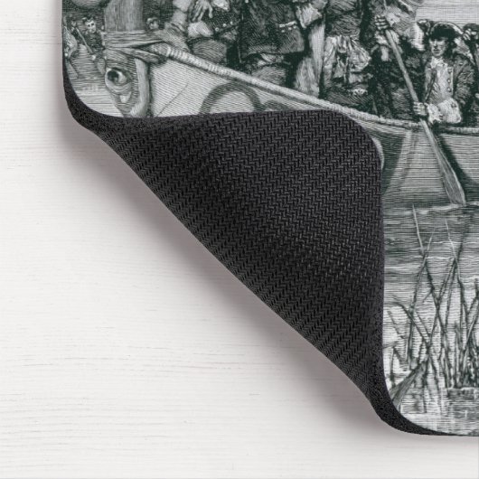 De landing van Cadillac Muismat (Hoek)