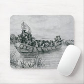 De landing van Cadillac Muismat (Met muis)