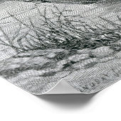 De landing van Cadillac Poster (Hoek)