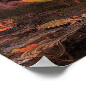 De landing van Columbus door Albert Bierstadt Poster (Hoek)