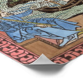 De landing van Columbus Poster (Hoek)