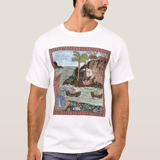 De landing van Columbus T-shirt (Voorkant)