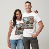 De landing van Columbus T-shirt (Unisex)